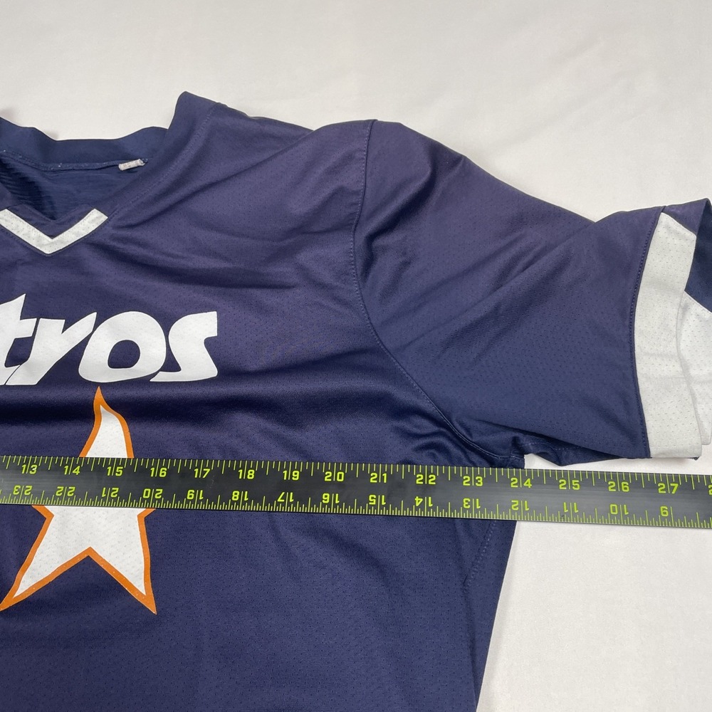 Under Armour Houston Astros Yulieski Gurriel 10 Jersey Shirt Navy Blue Mens XL - Picture 4 of 7